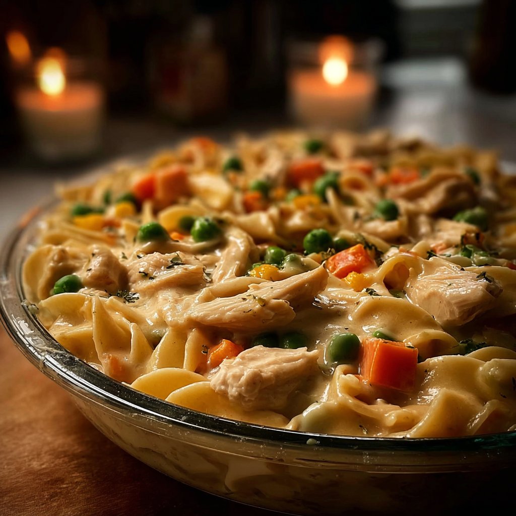 Classic Chicken Pot Pie Pasta