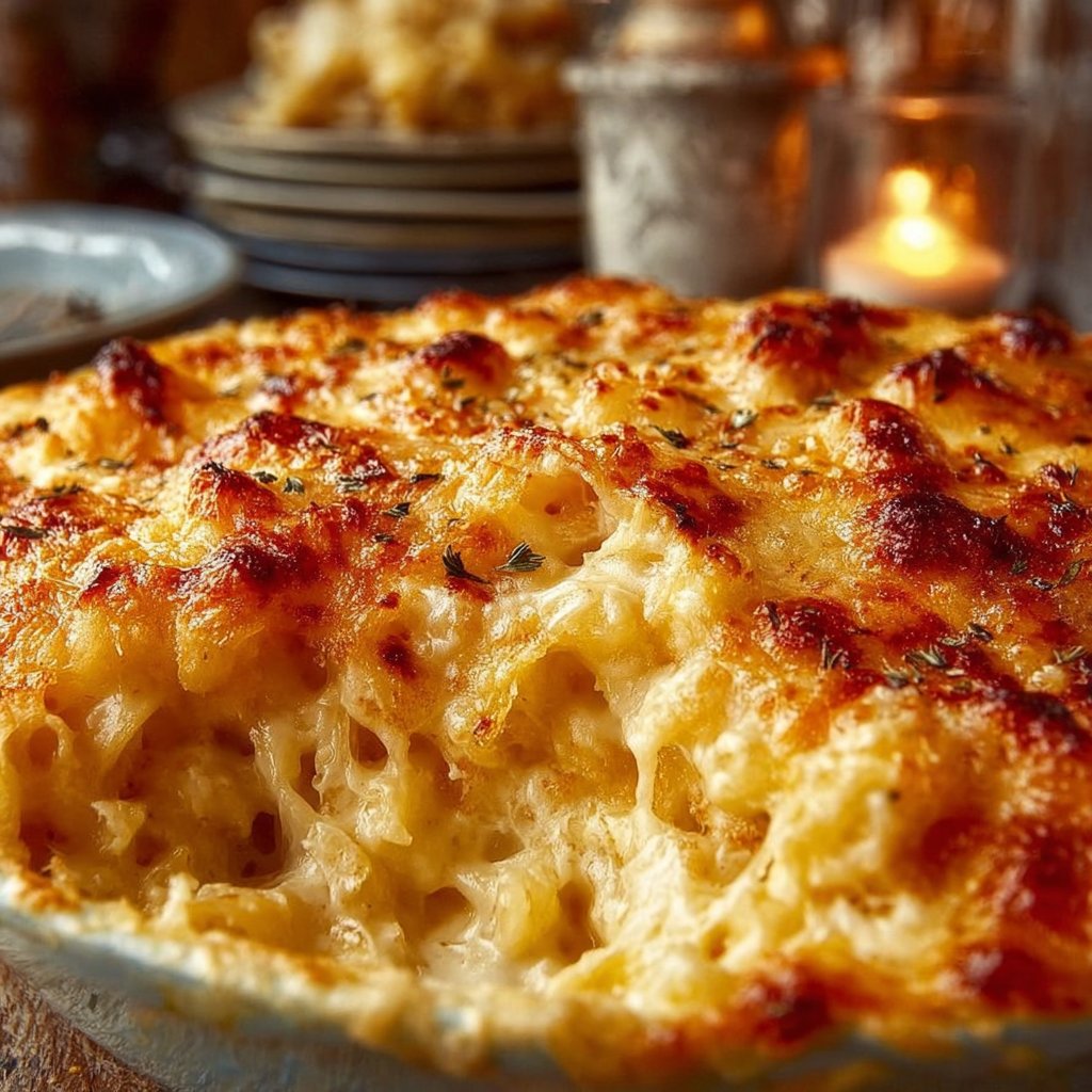 Creamy Southern Baked Mac and Cheese