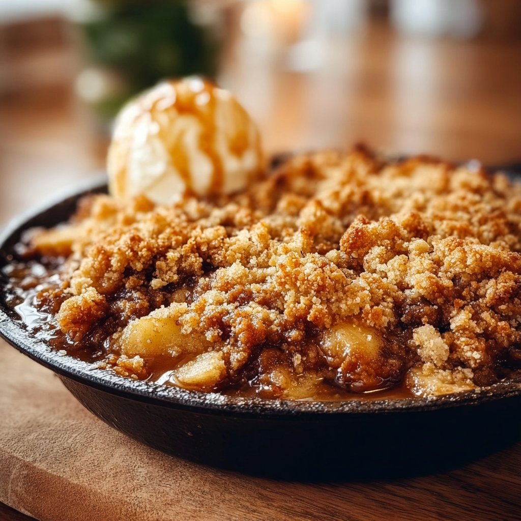 Baked Apple Crumble