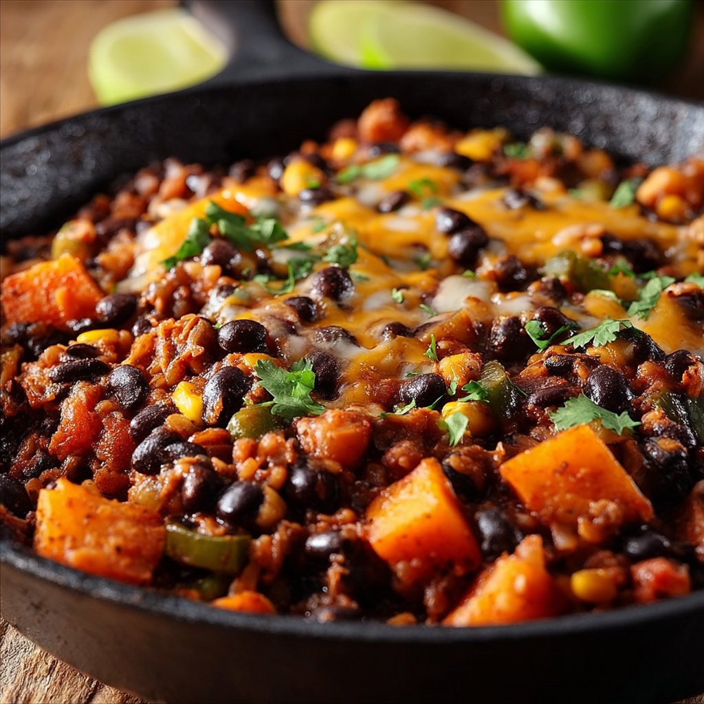 Southwest Black Bean Skillet