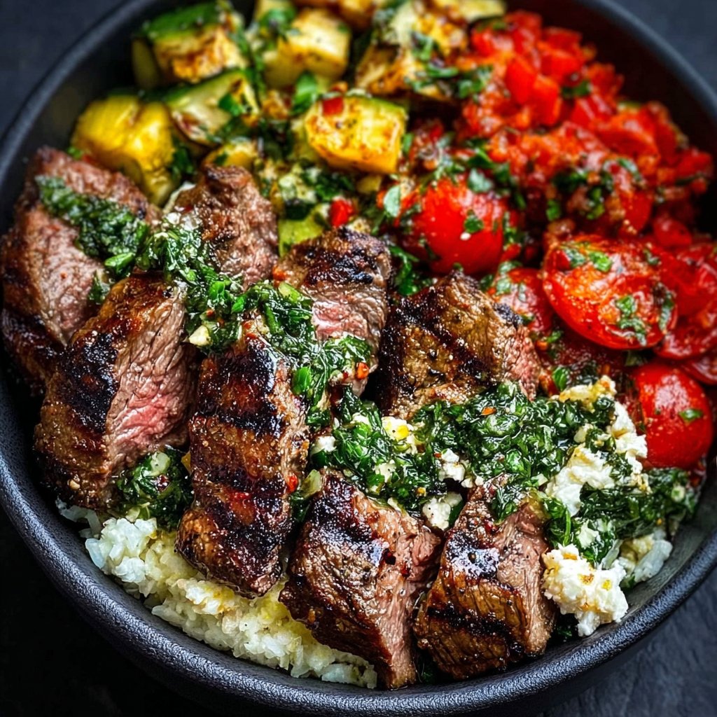 Mediterranean Steak Bowl