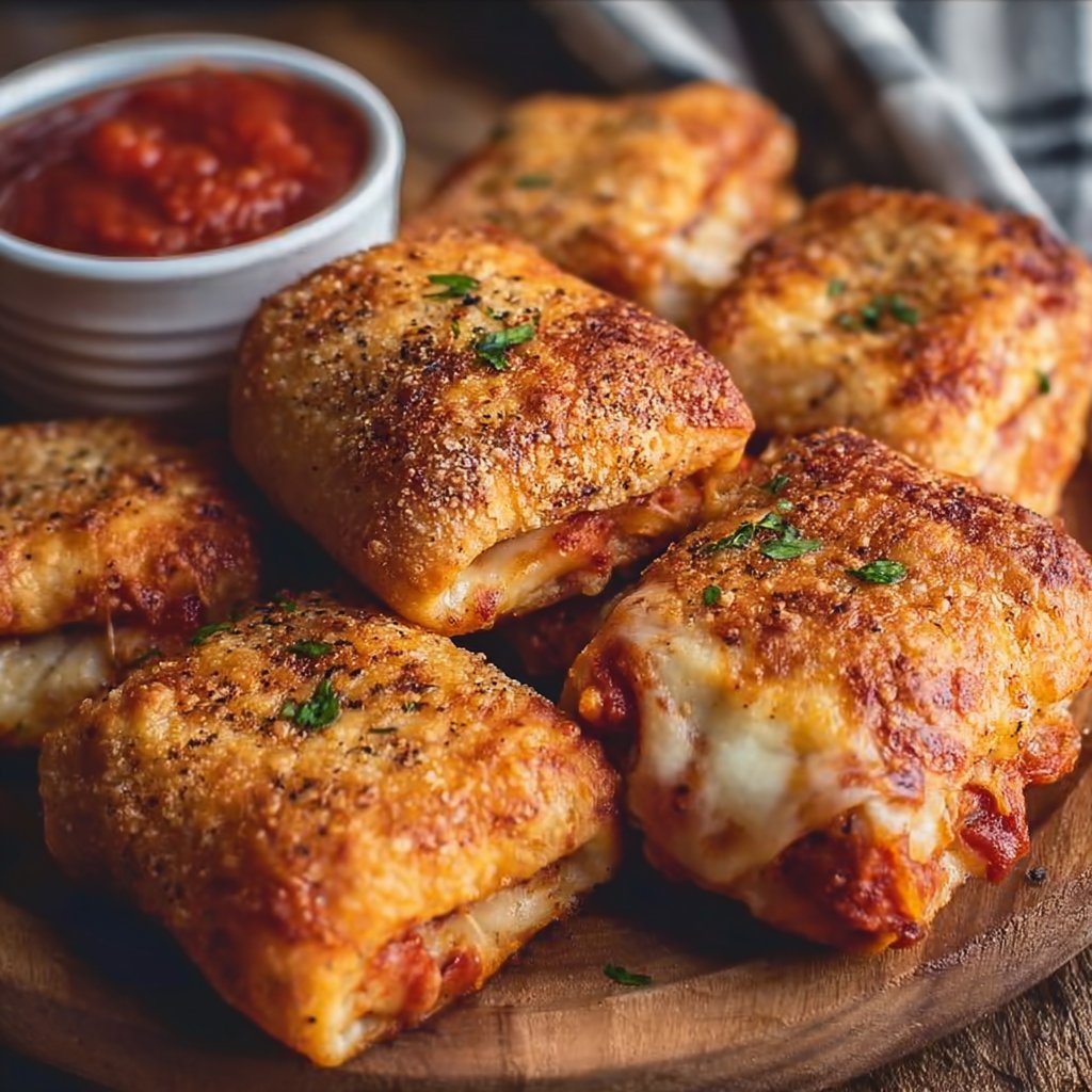 Crispy Air Fryer Pizza Rolls