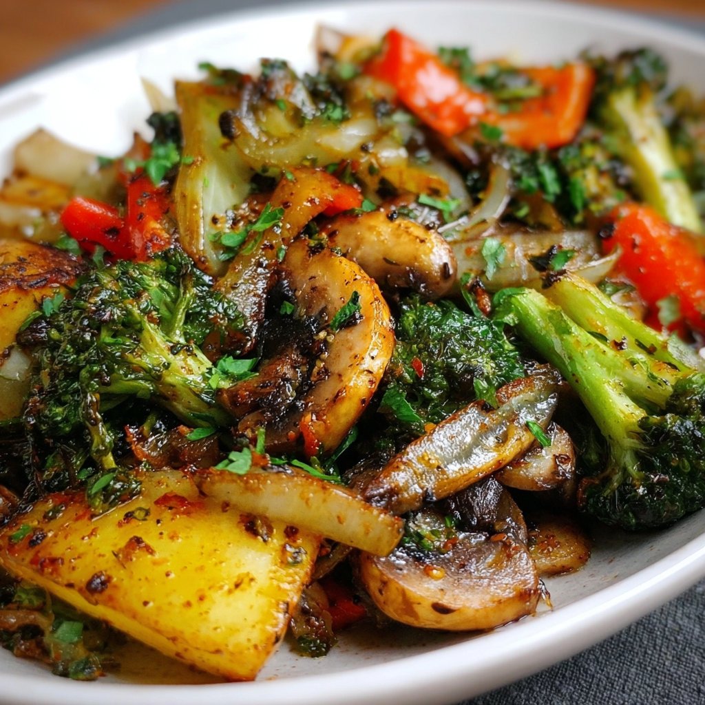 Healthy Sautéed Vegetables