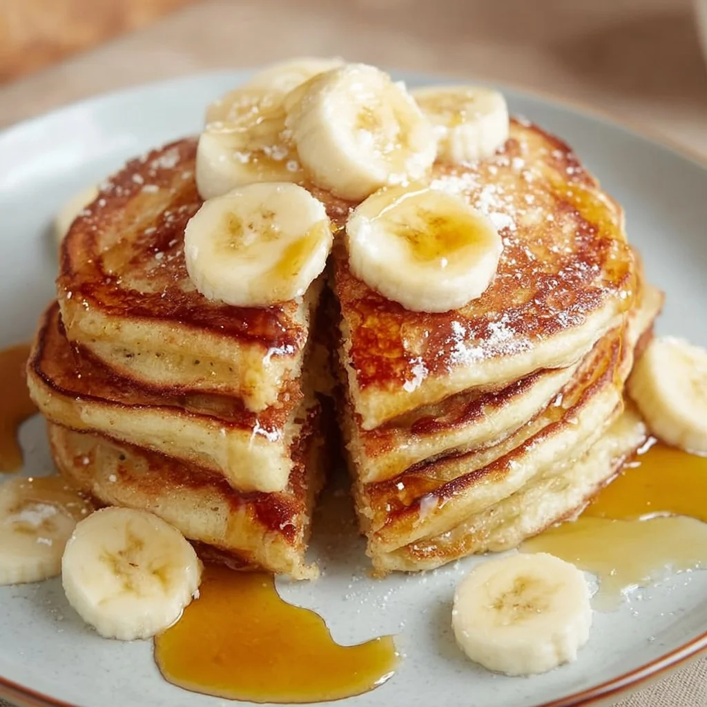 3 Ingredient Banana Pancakes