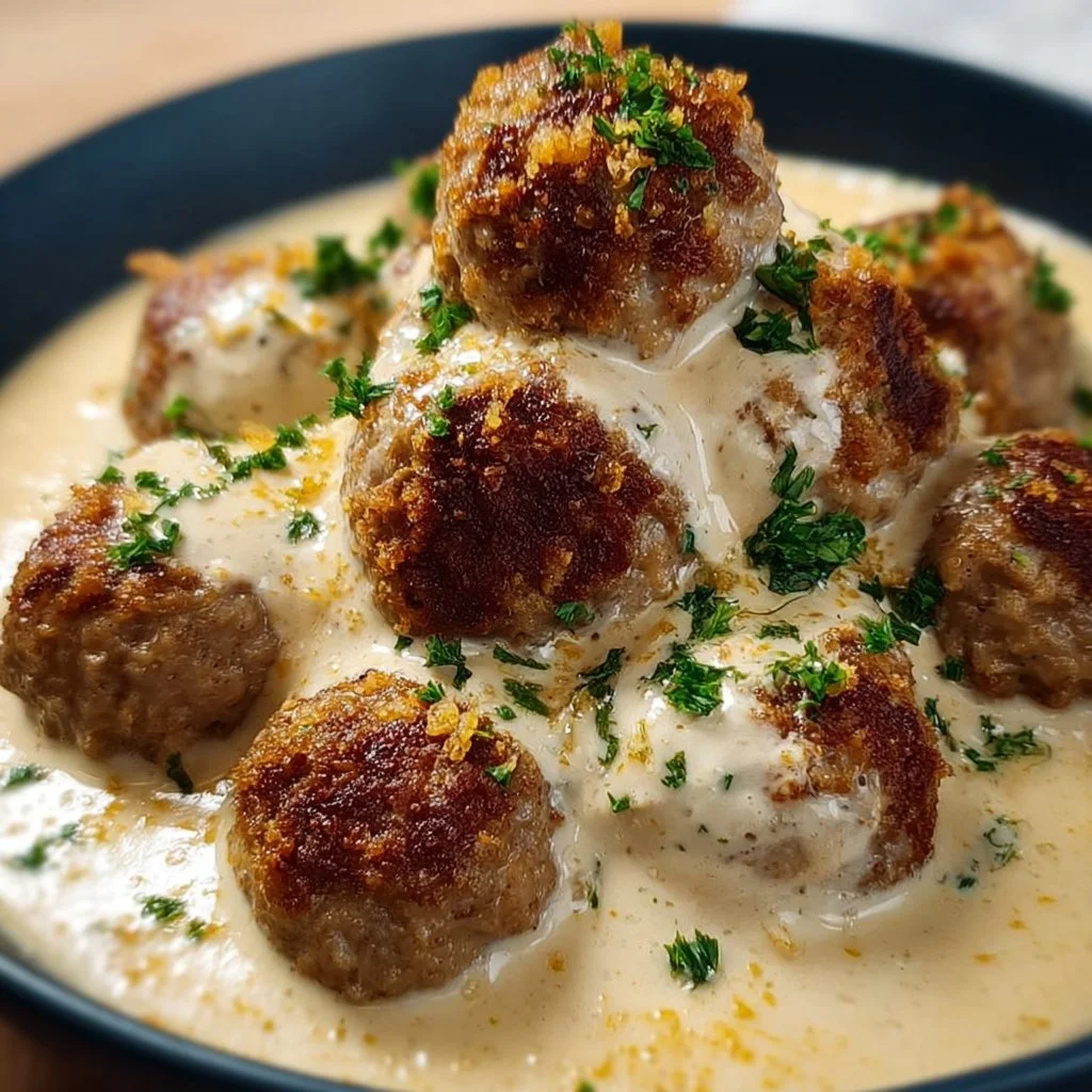 Carnivore Creamy Meatballs
