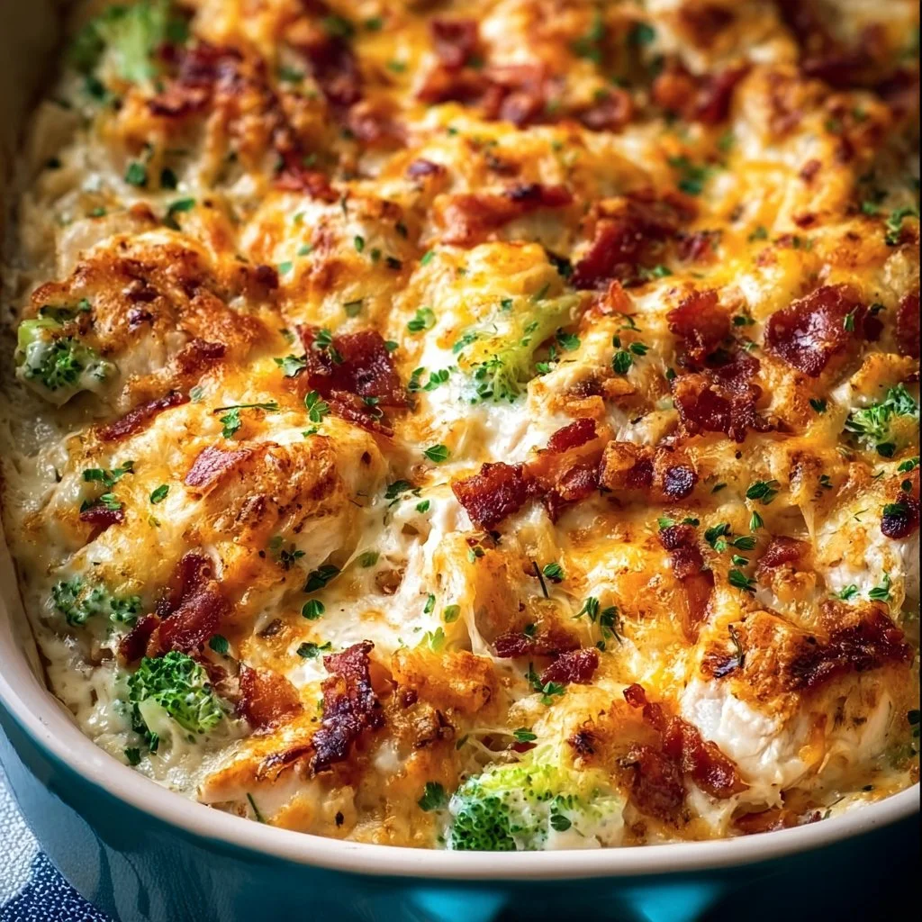 Creamy Low Carb Chicken Casserole