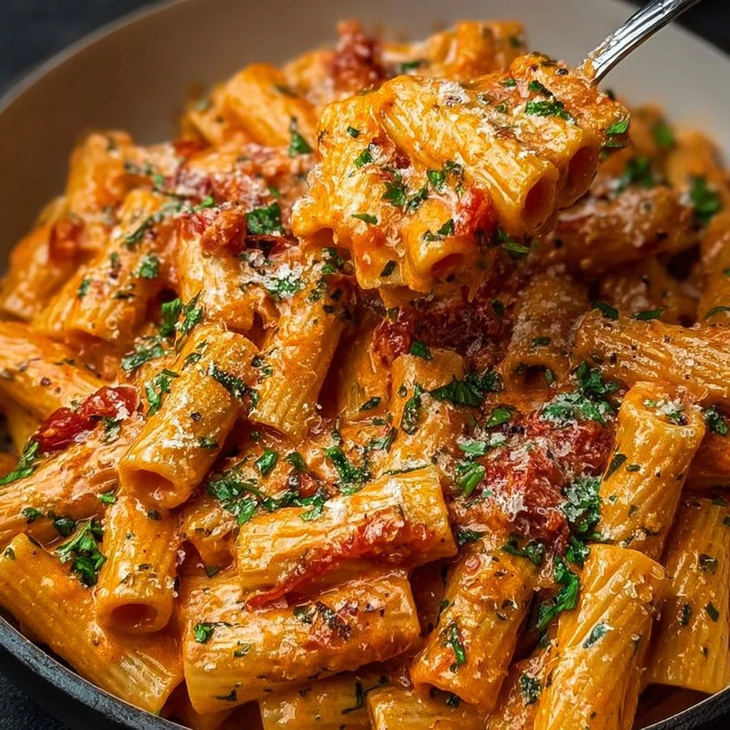 Creamy Tomato Garlic Pasta