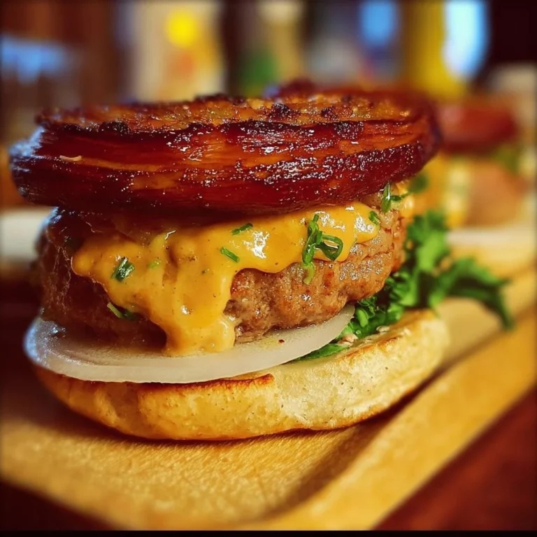 Delicious Flying Dutchman Burger with double patties and cheese