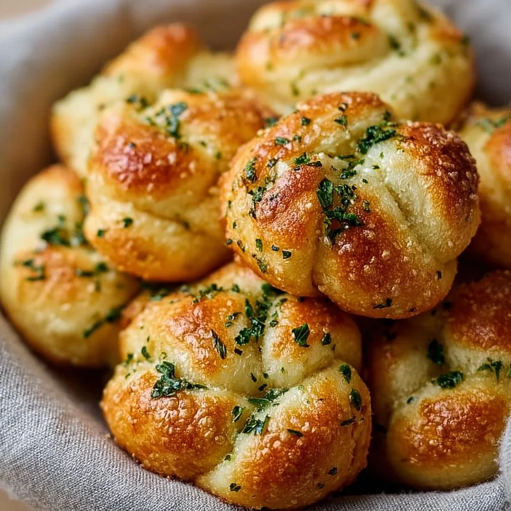 Gluten Free Garlic Knots