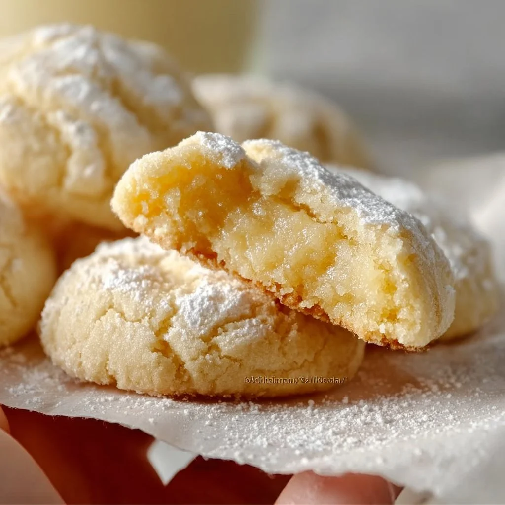 Gluten Free Gooey Butter Cookies