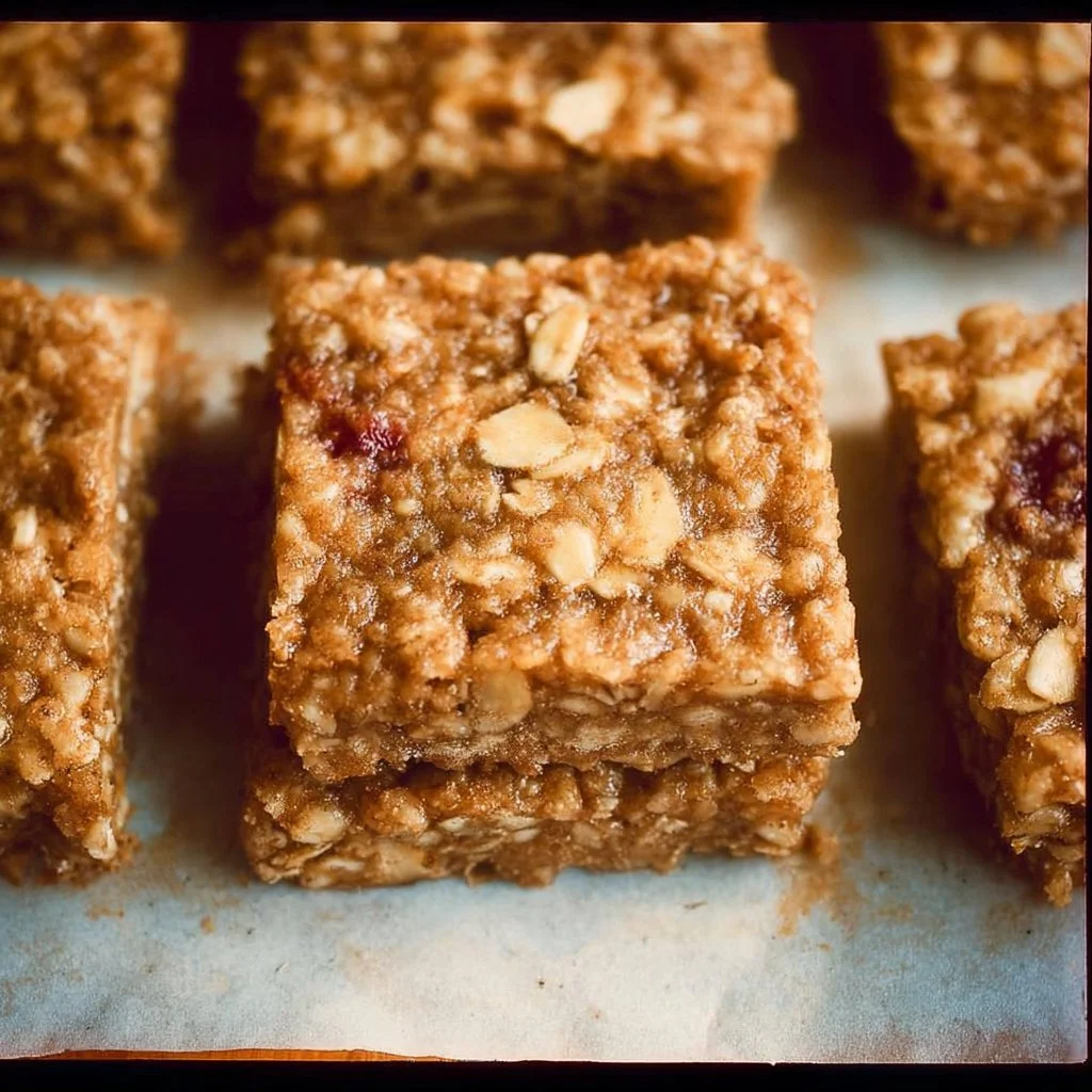 Healthy oatmeal breakfast bars made with wholesome ingredients