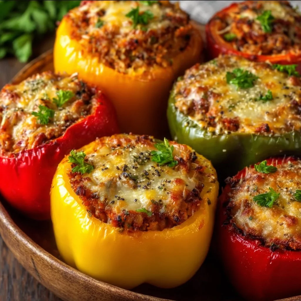 Healthy Stuffed Bell Peppers