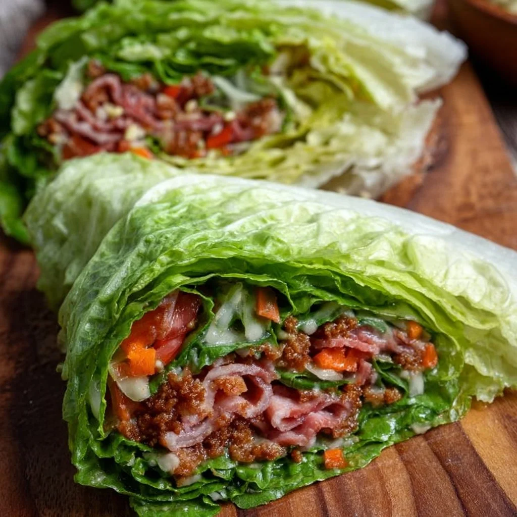 Italian Lettuce Wraps