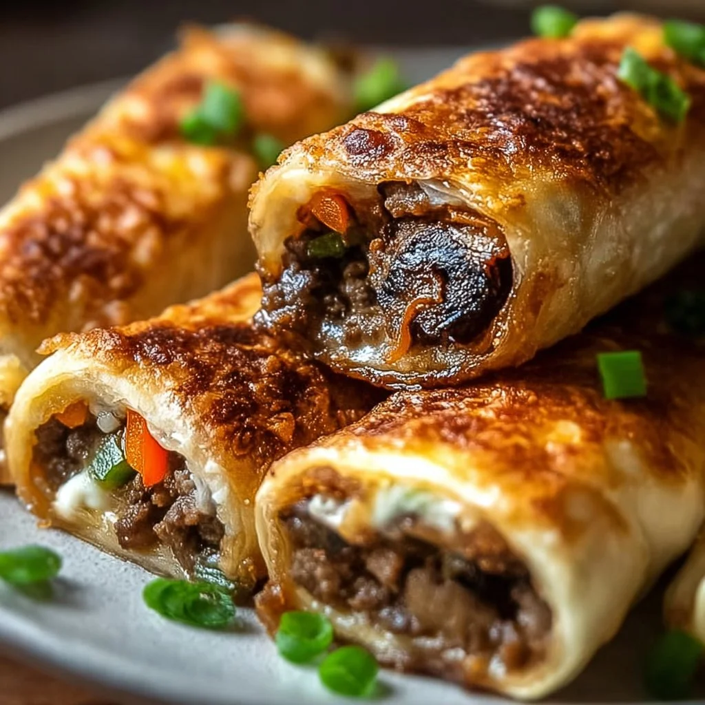 Keto Philly Cheesesteak Roll Ups