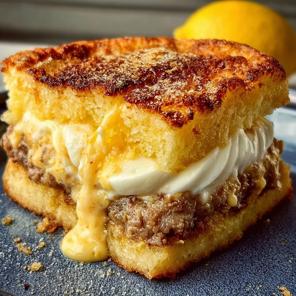 Lemon Cream Cheese Dump Cake