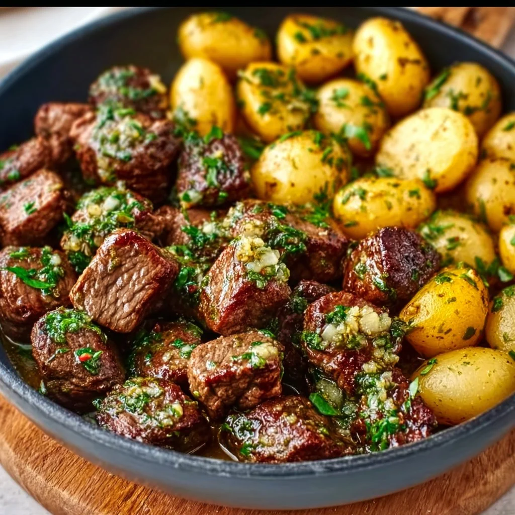 Melt-in-Your-Mouth Garlic Butter Beef Bites