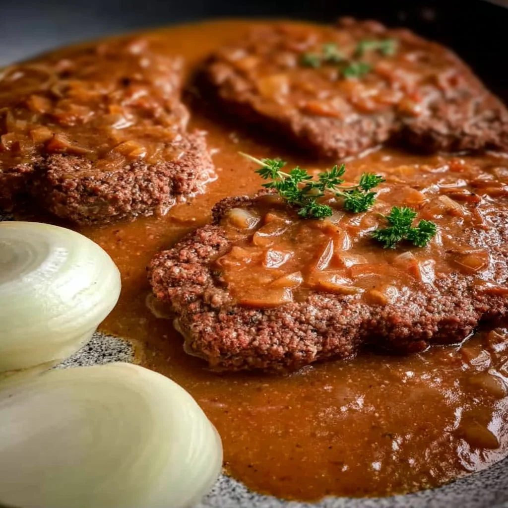 Slow Cooked Cube Steak in Gravy