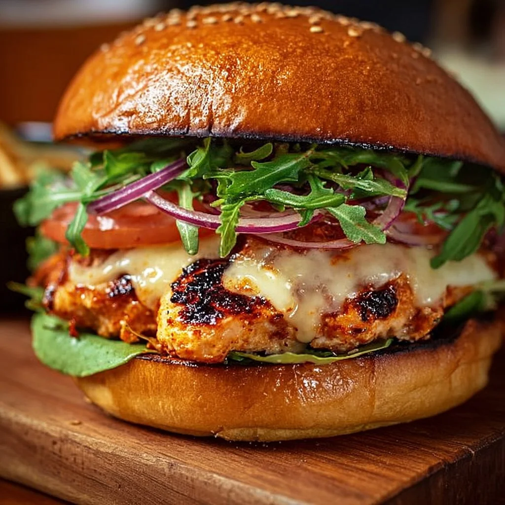Spicy Chipotle Chicken Burger