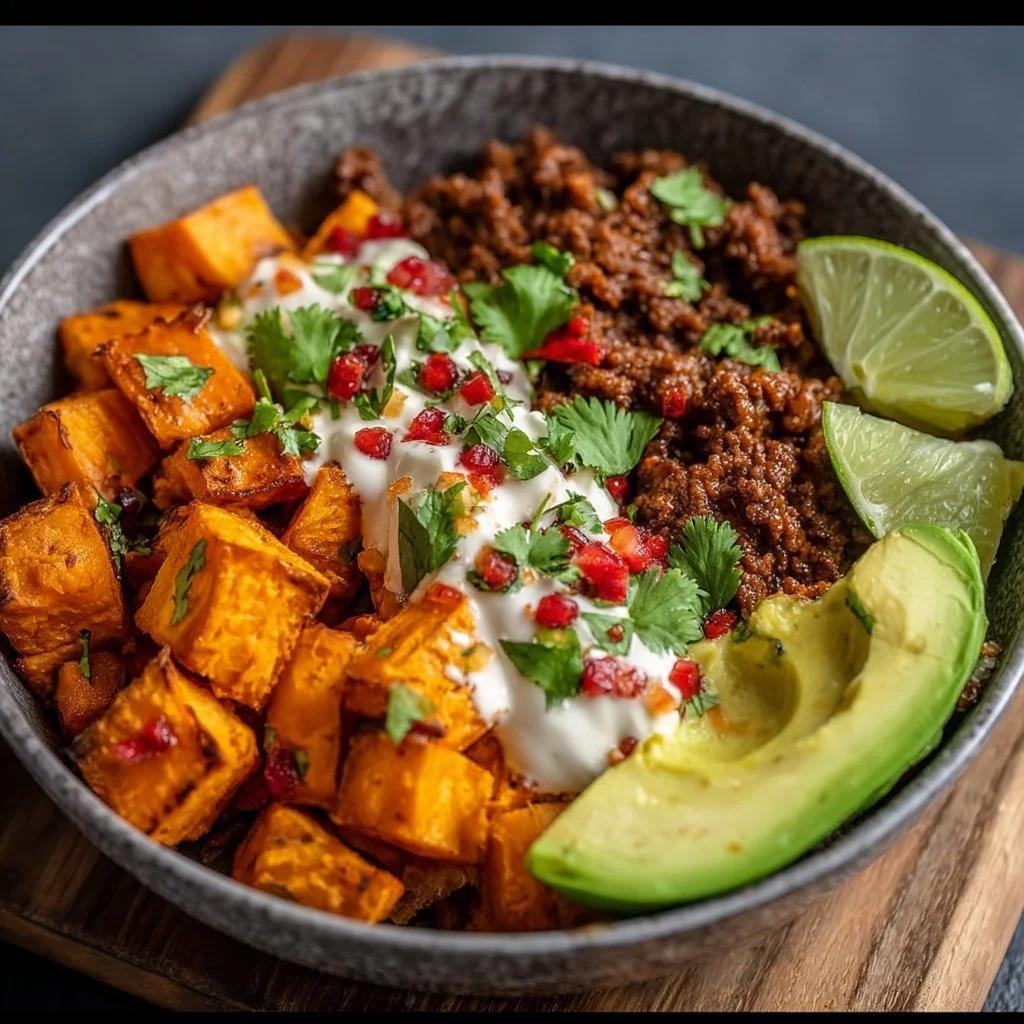 Sweet Potato Taco Bowls