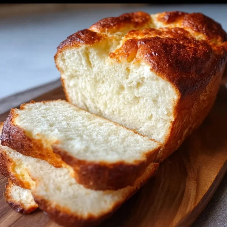 Delicious Zero Carb Yogurt Bread recipe freshly baked