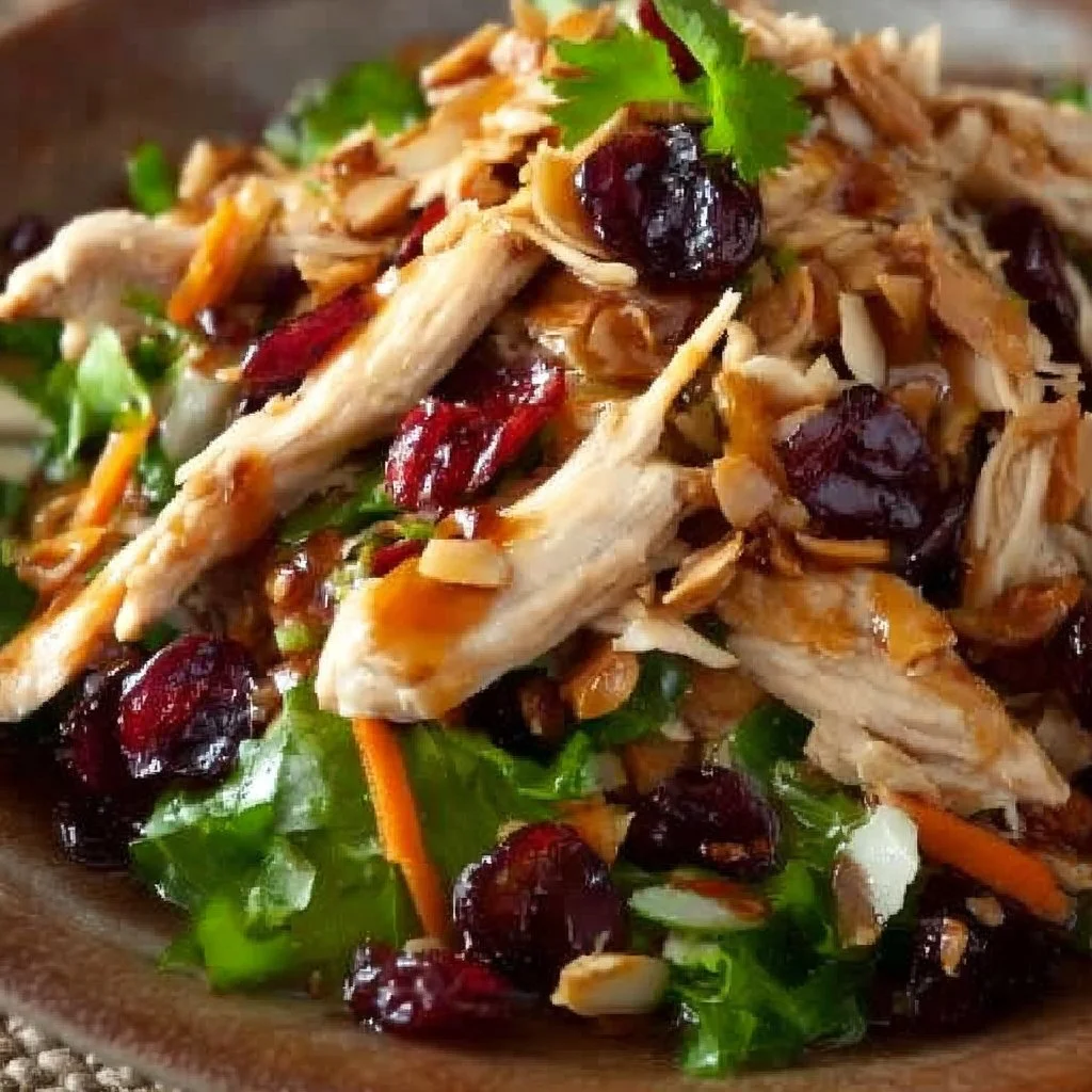 Asian Chicken Cranberry Salad