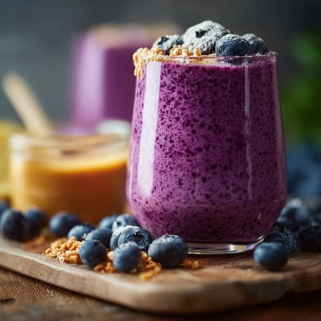 Blueberry Avocado Smoothie