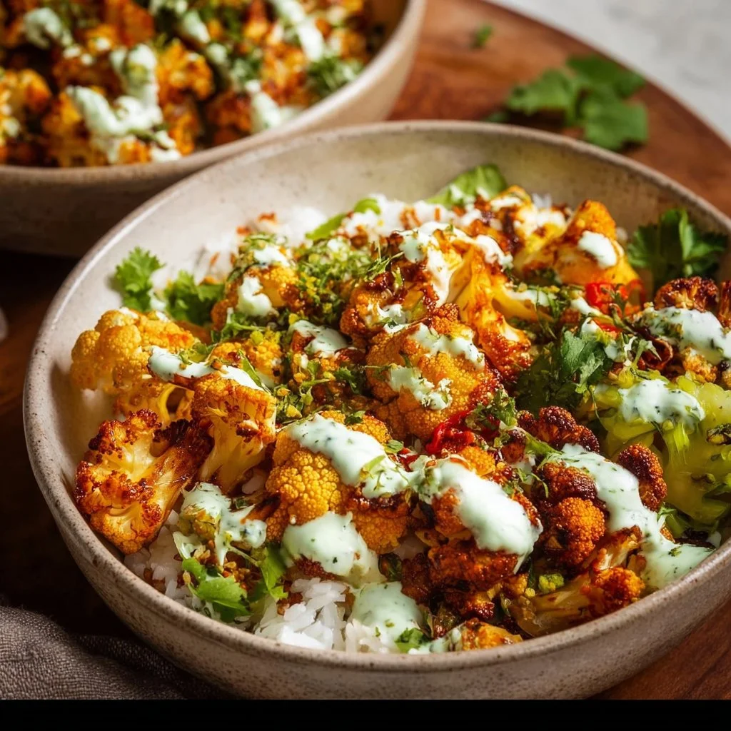 Cauliflower Shawarma Bowls