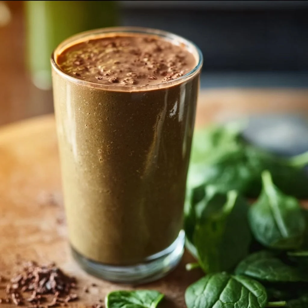 Chocolate Spinach Smoothie