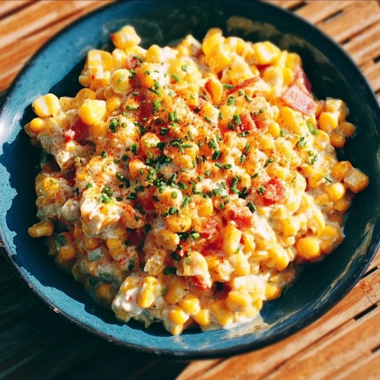Fresh crack corn salad with vegetables in a bowl