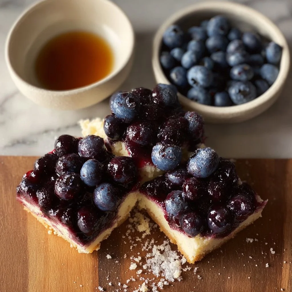Gluten-Free Blueberry Cheesecake Bars
