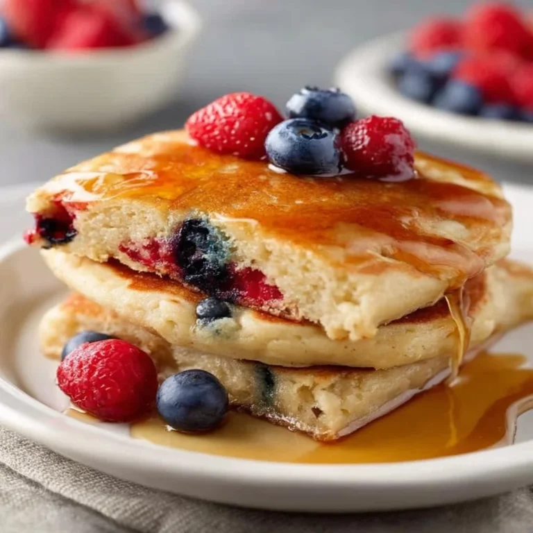 Delicious gluten free sheet pan pancakes ready to serve on a breakfast table.