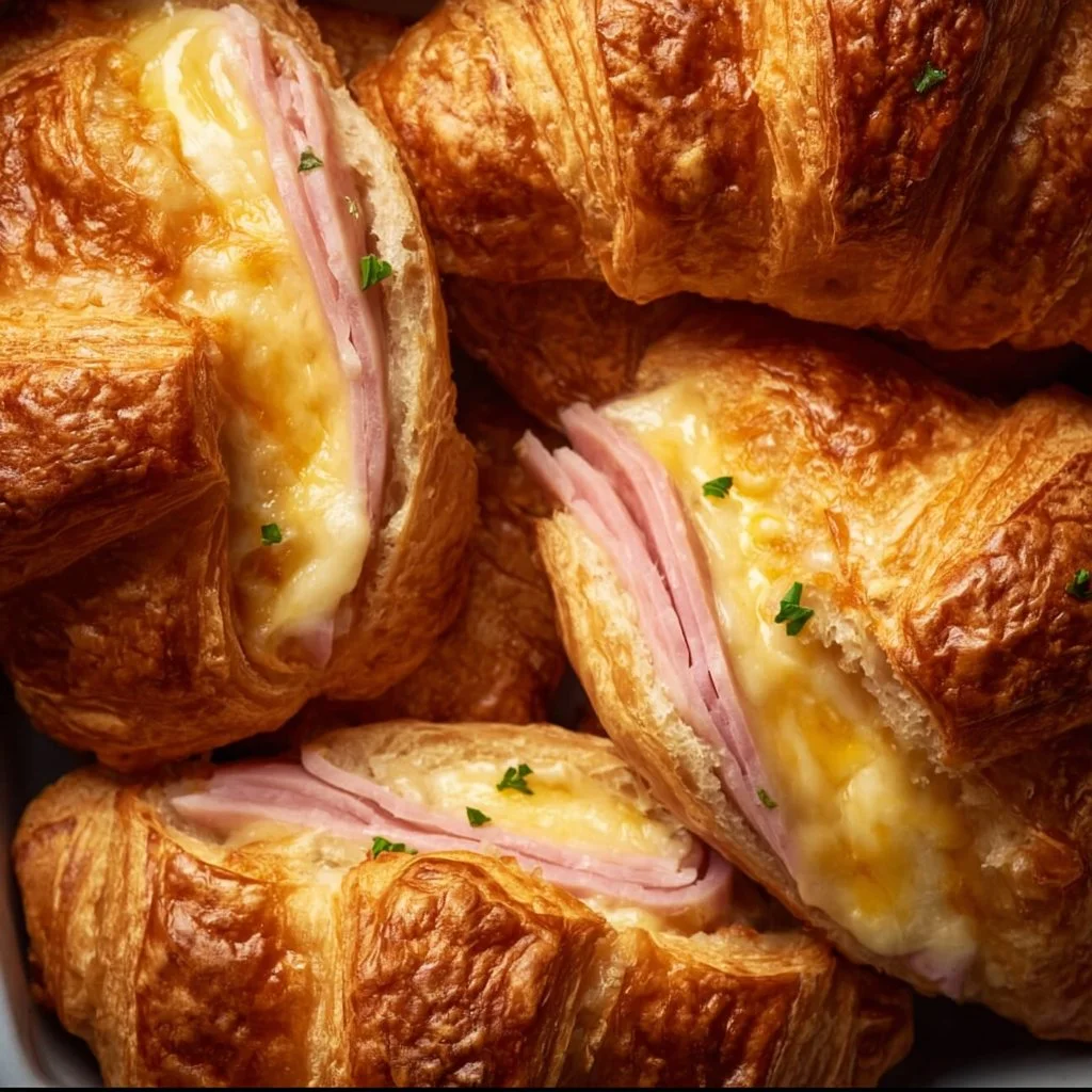 Ham and Cheese Croissants