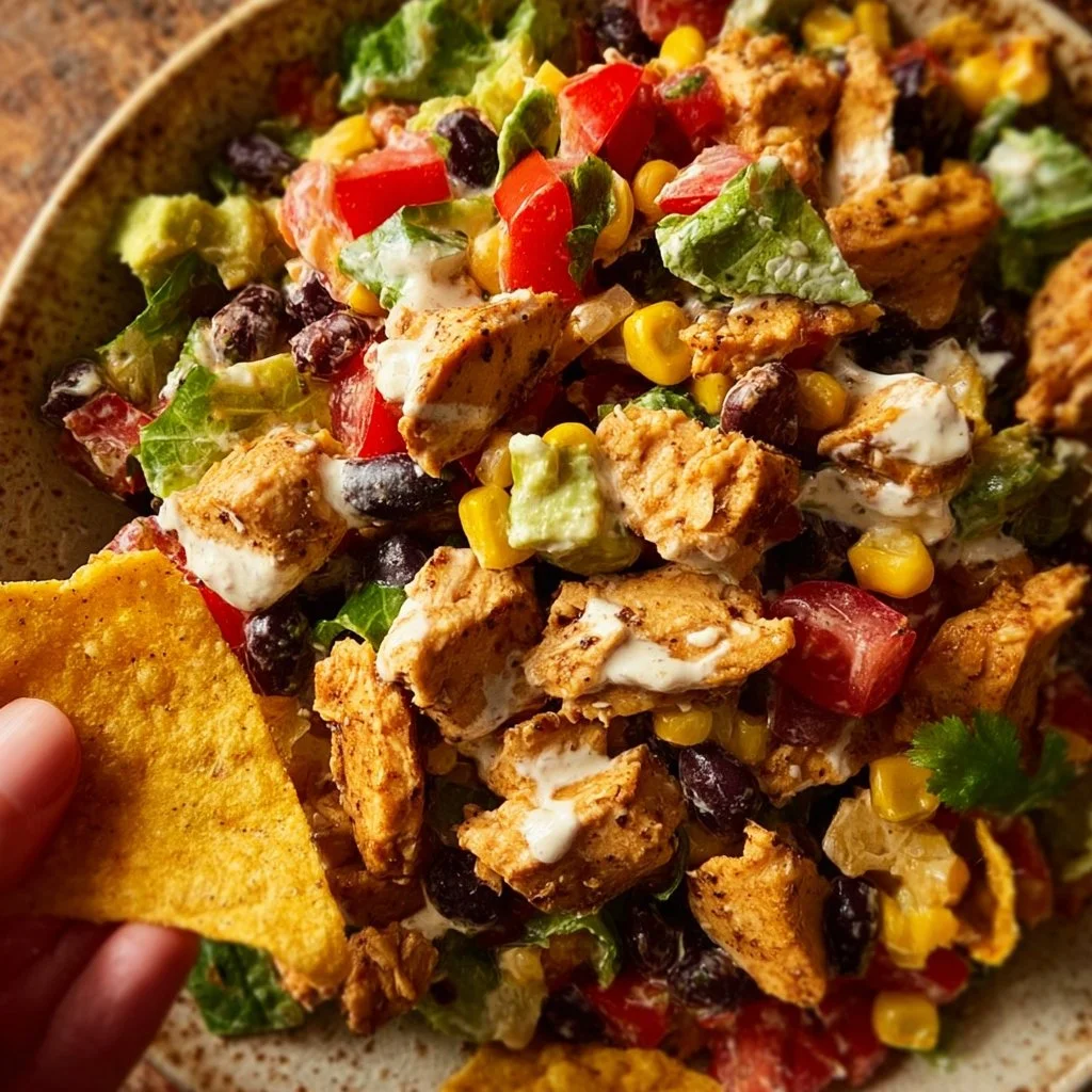 High-Protein Southwest Chicken Salad