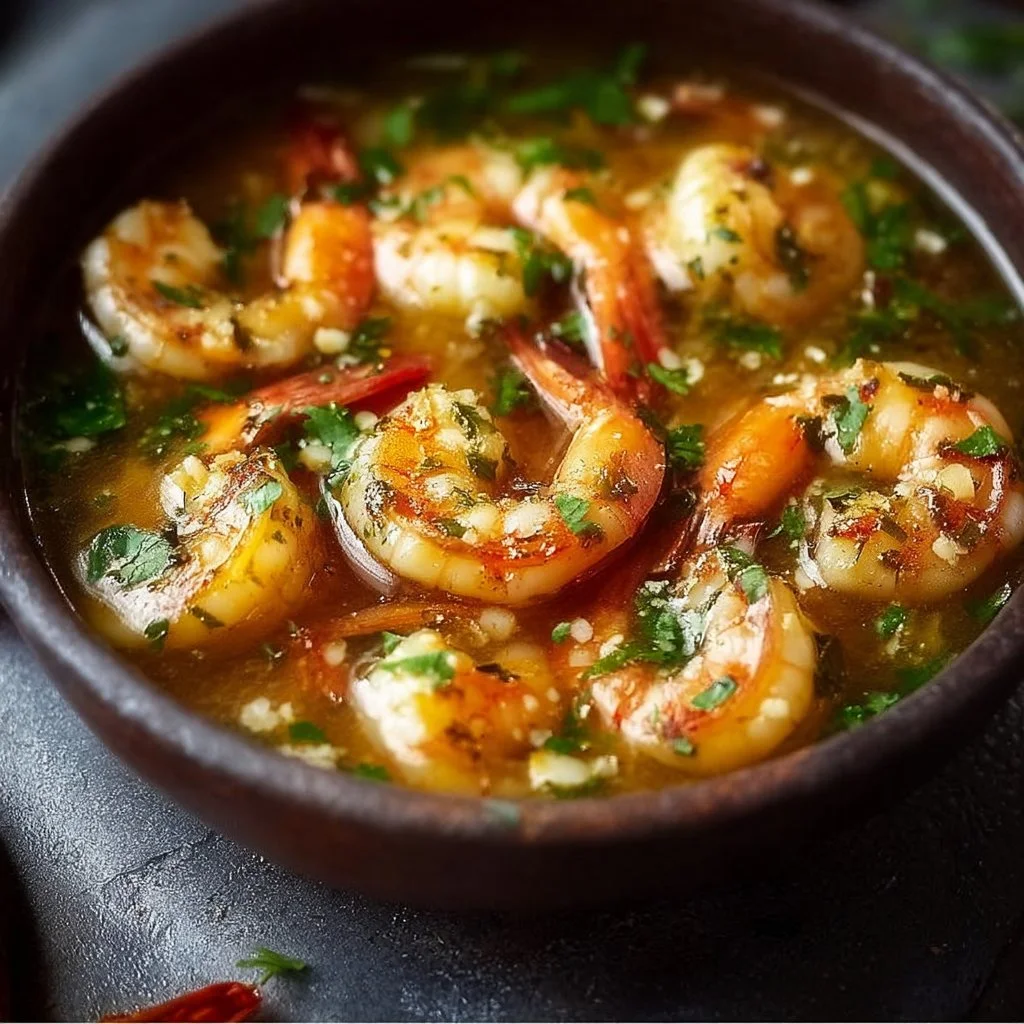Miso-Ginger Lemon Shrimp Detox Broth