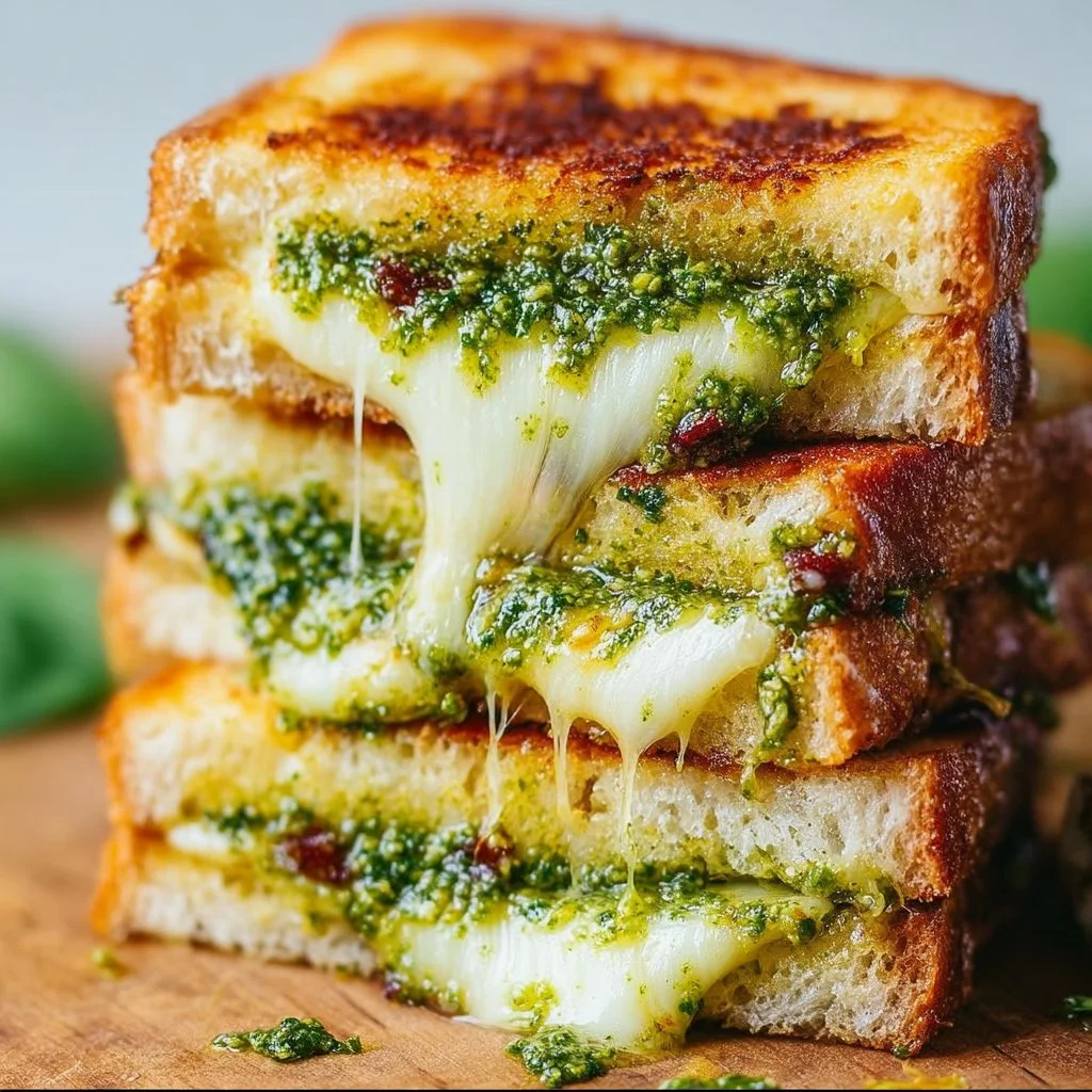 Pesto Grilled Cheese