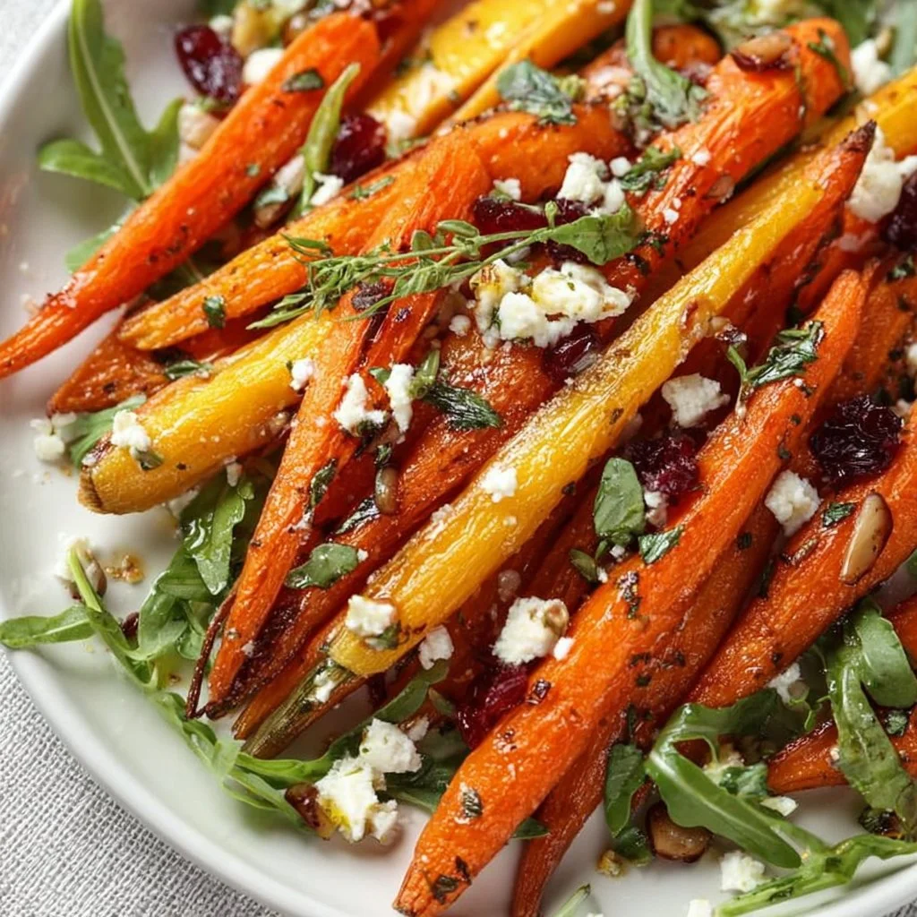 Roasted Carrot Salad