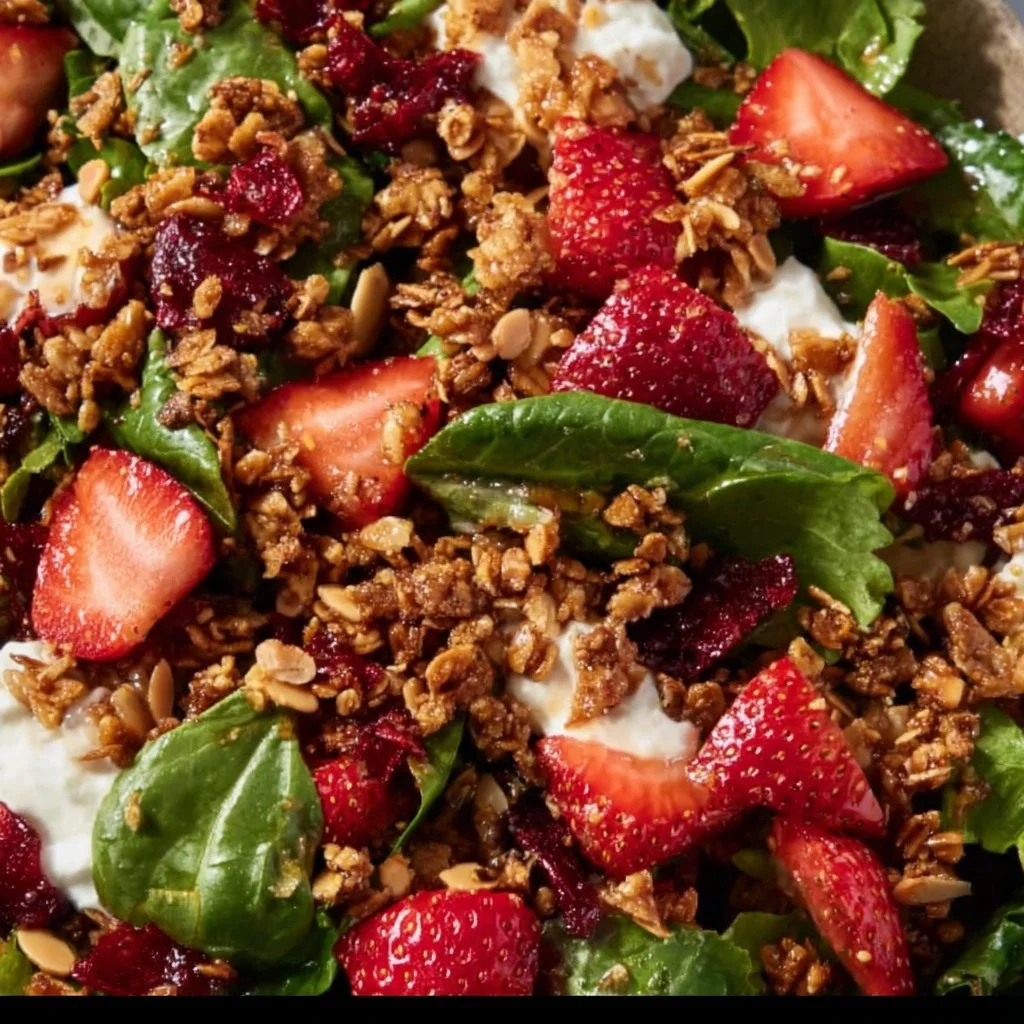 Strawberry Crunch Salad