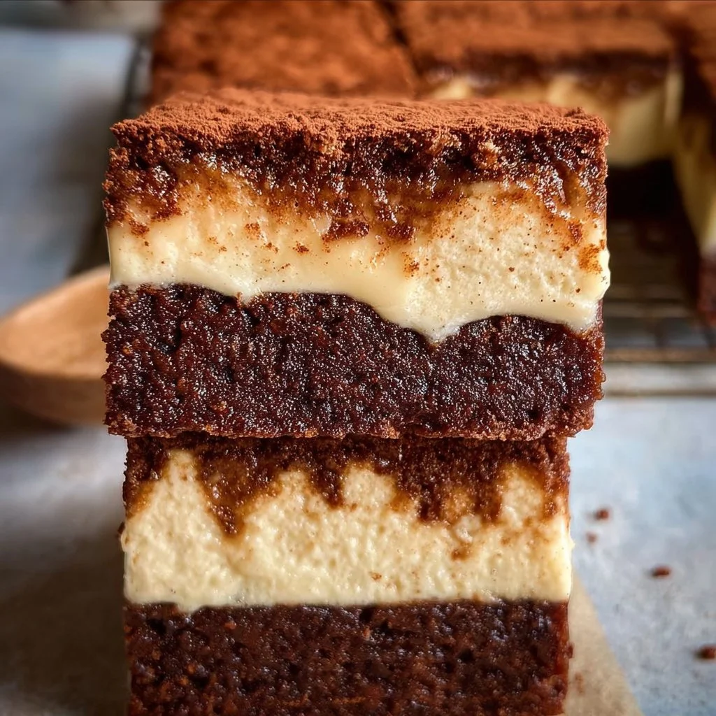 Tiramisu Brownies