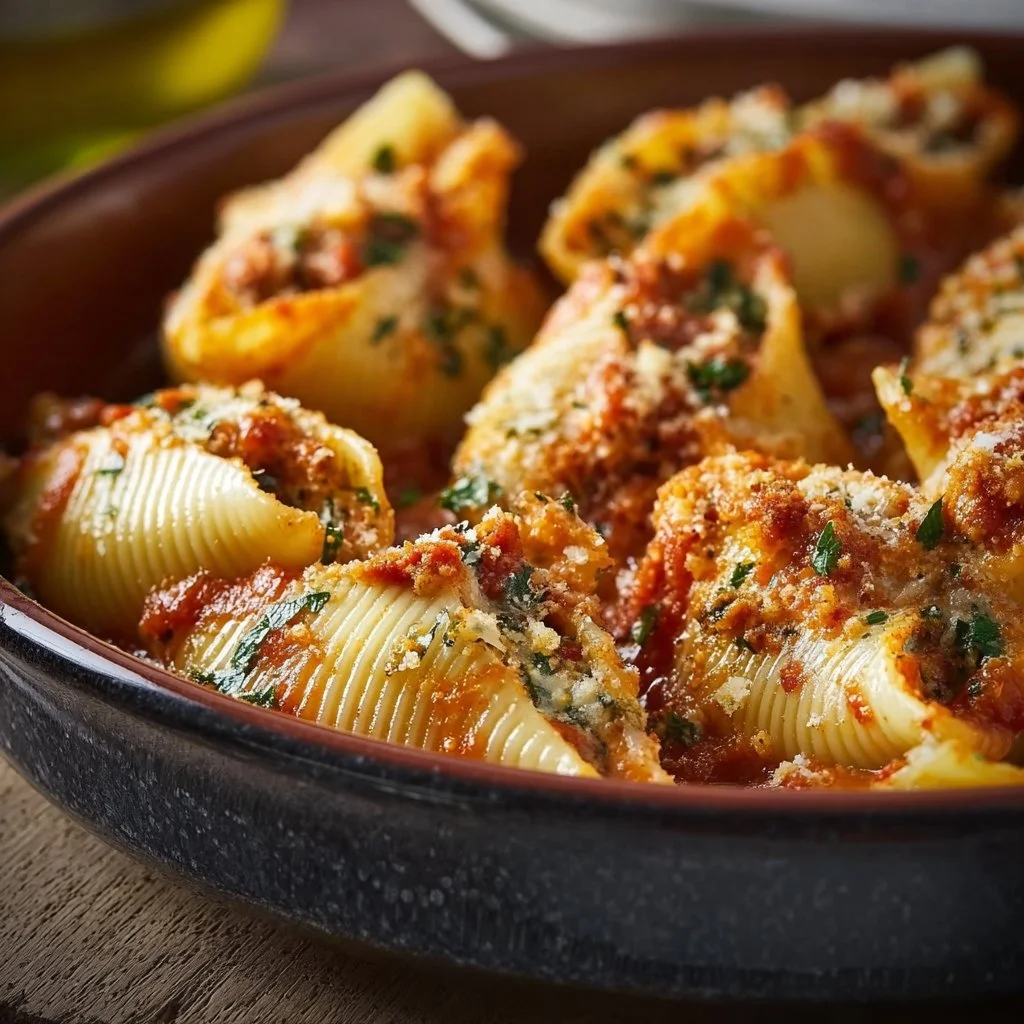 Vegan Stuffed Shells
