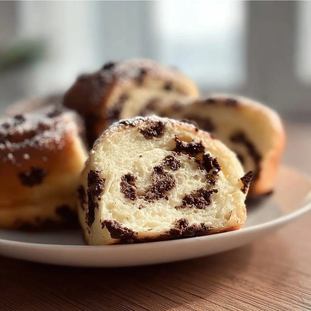 10-Minuten Schoko-Brötchen mit Quark