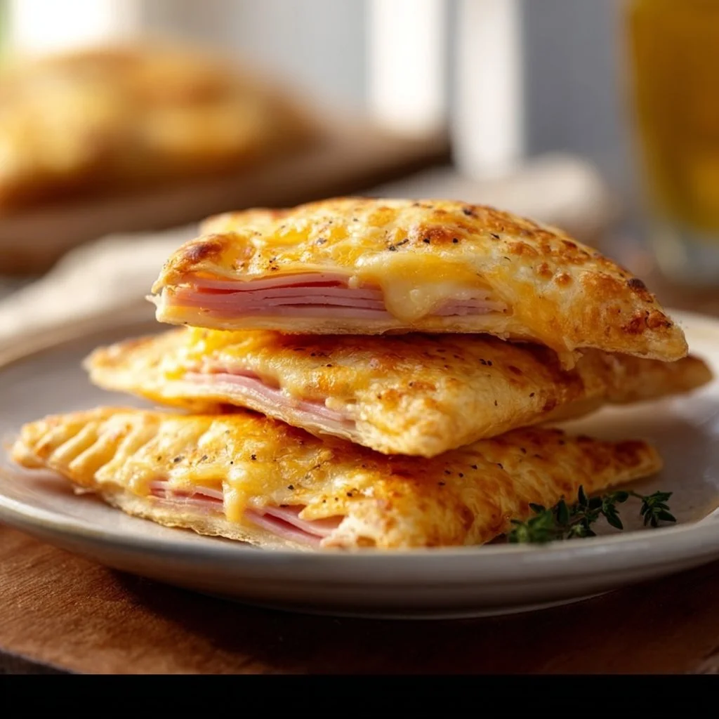 Schinken-Käse-Taschen