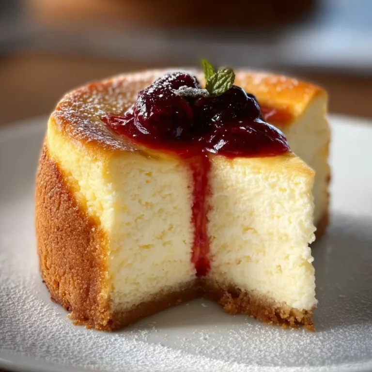Schneller Käsekuchen aus dem Airfryer, frischer und köstlicher Genuss
