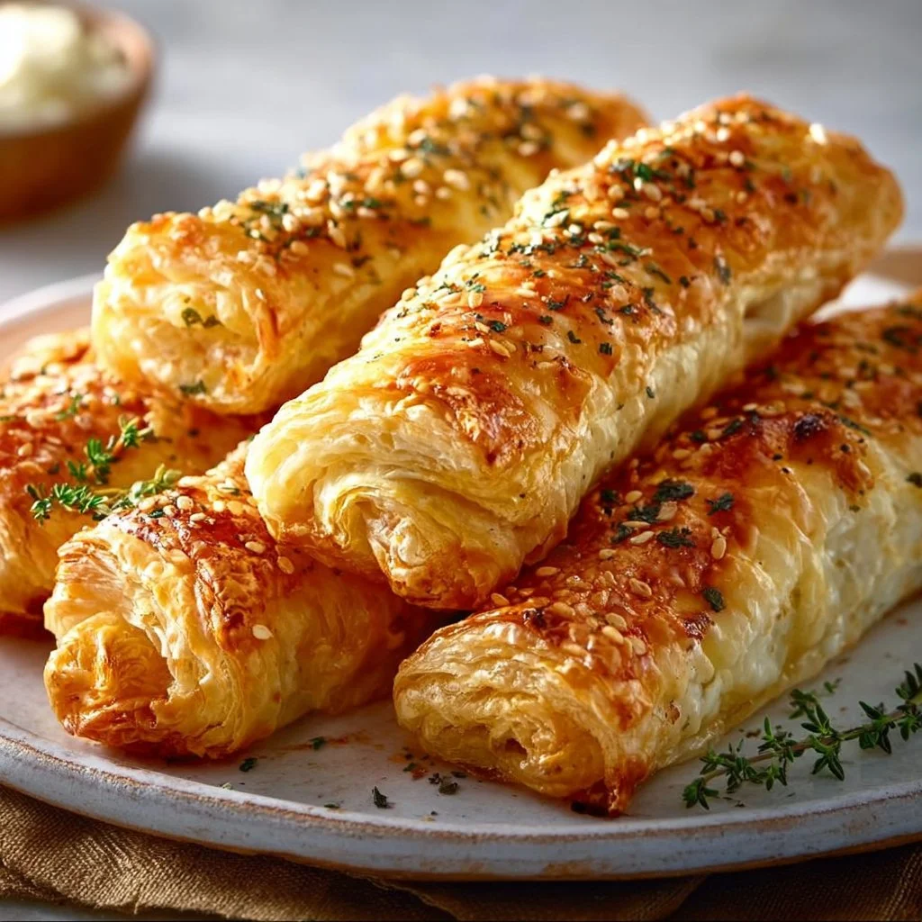 Crispy Feta Puff Pastry Sticks for Any Occasion