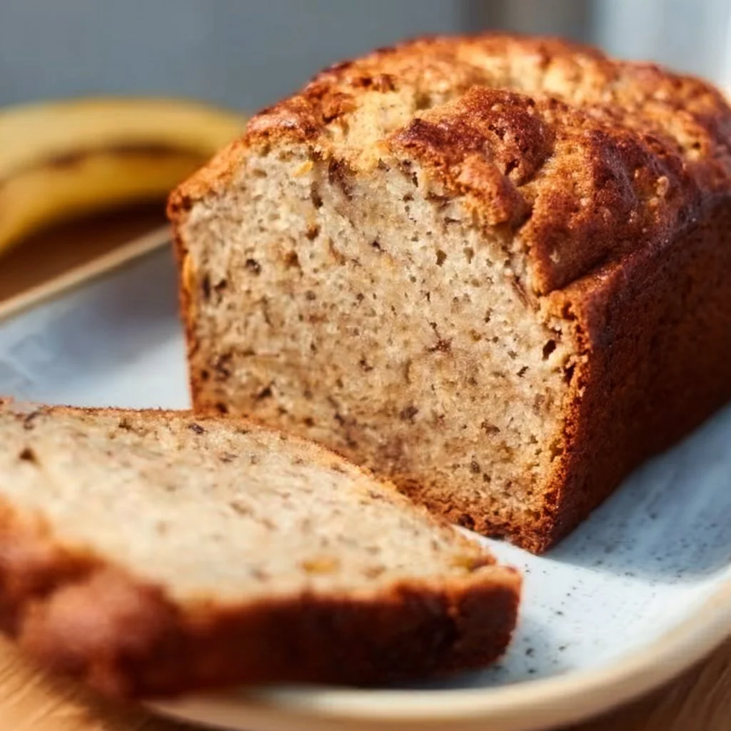 Juicy Banana Bread without Sugar