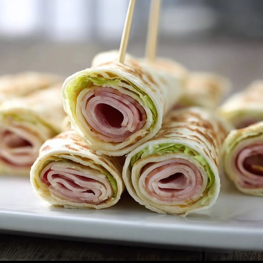 Käse-Schinken-Wraps
